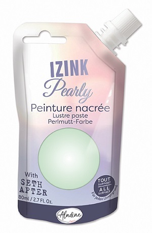 *IZINK Pearly Perlmutt-Farbe Peppermint Cream