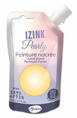 *IZINK Pearly Perlmutt-Farbe Butter Haze