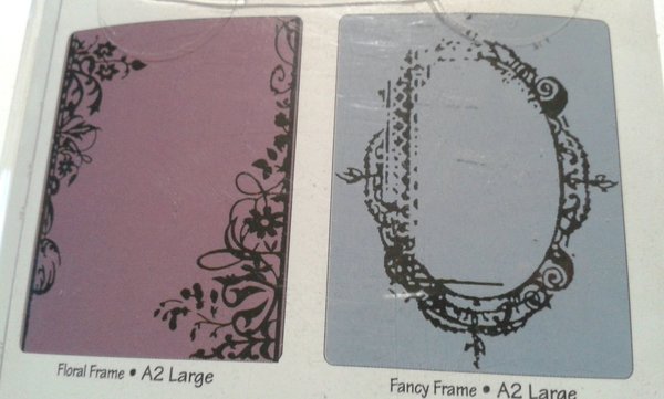 *Folder Fancy &amp; Floral Frames Set