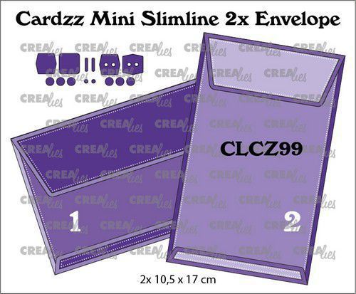 CREAlies Stanzschablonen Mini Slimline CLCZ99 sofort lieferbar