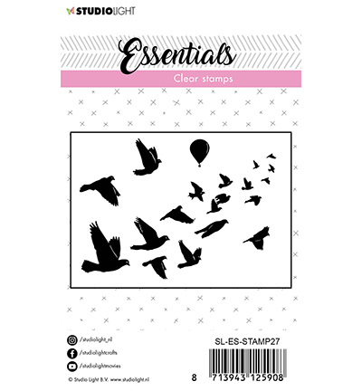 ♥ Clear Stamp Essentials Vögel SL-ES-STAMP27 sofort  lieferbar