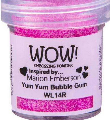 ♥ WOW Embossingpulver Bubble Gum WL14R sofort lieferbar