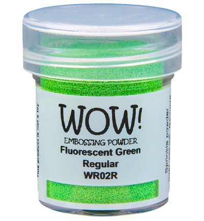 ♥ WOW Embossingpulver Fluorescent Green WR02R sofort lieferbar