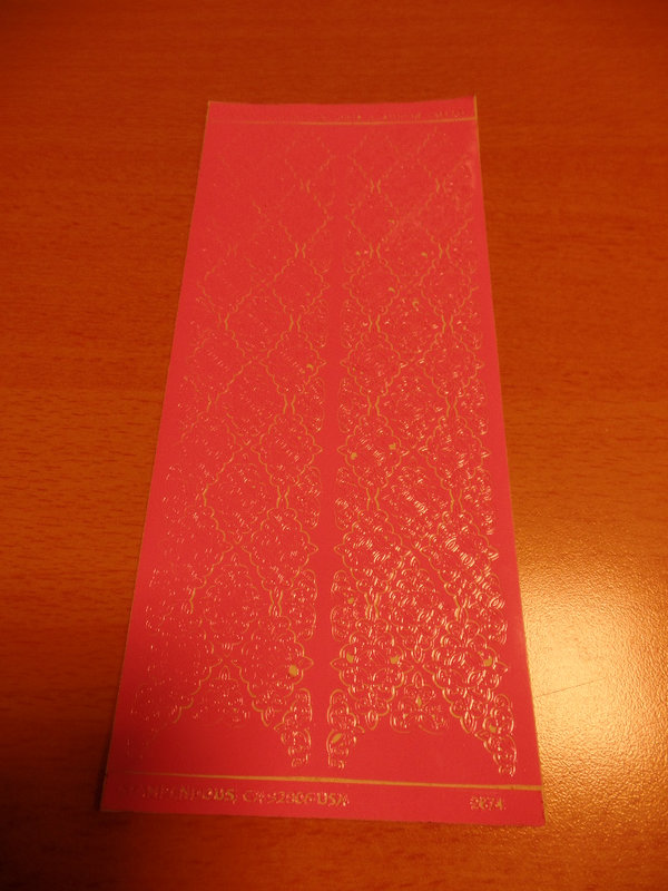 Sticker Fundgrube Nr. 1009 Bordüren rosa sofort lieferbar