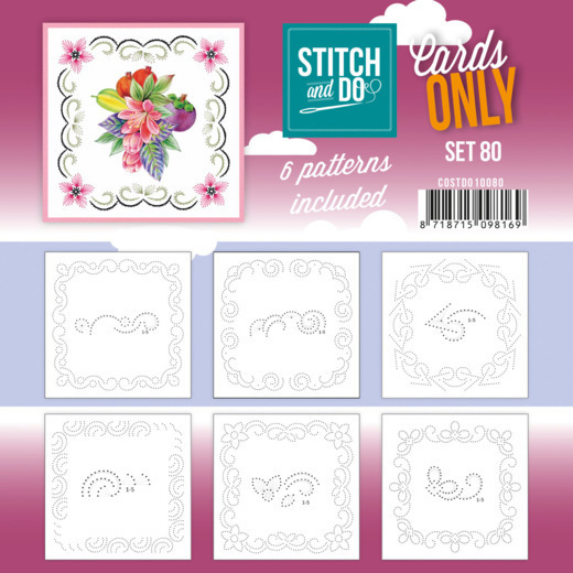 STITCH and DO SET 80 Cards ONLY sofort lieferbar