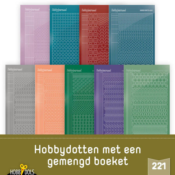 Hobbyjournaal Stickerset Hobbydols 221 STSHD221 sofort lieferbar
